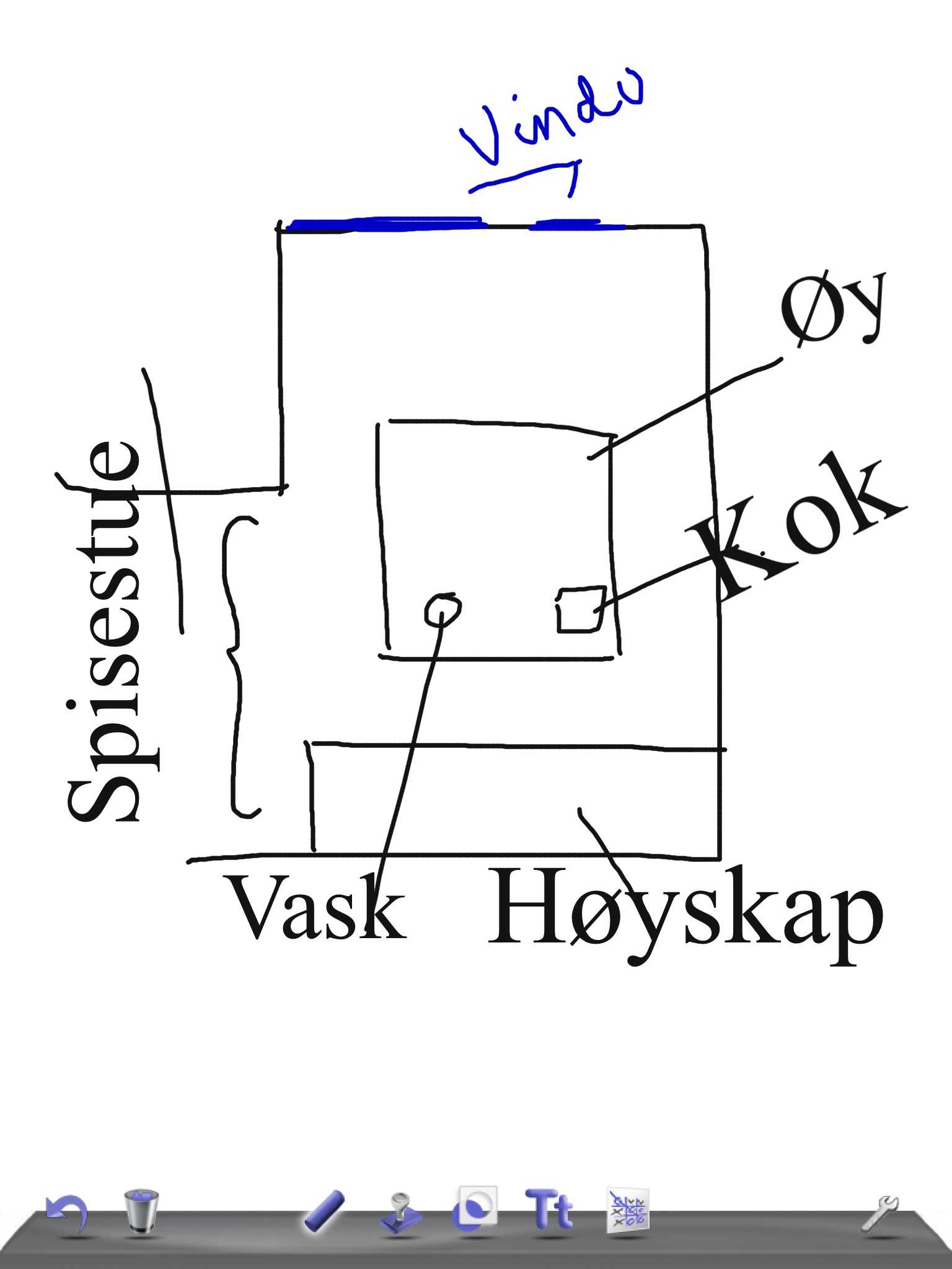 Benkeplate til IKEA kjøkken - image.jpg - Kingken