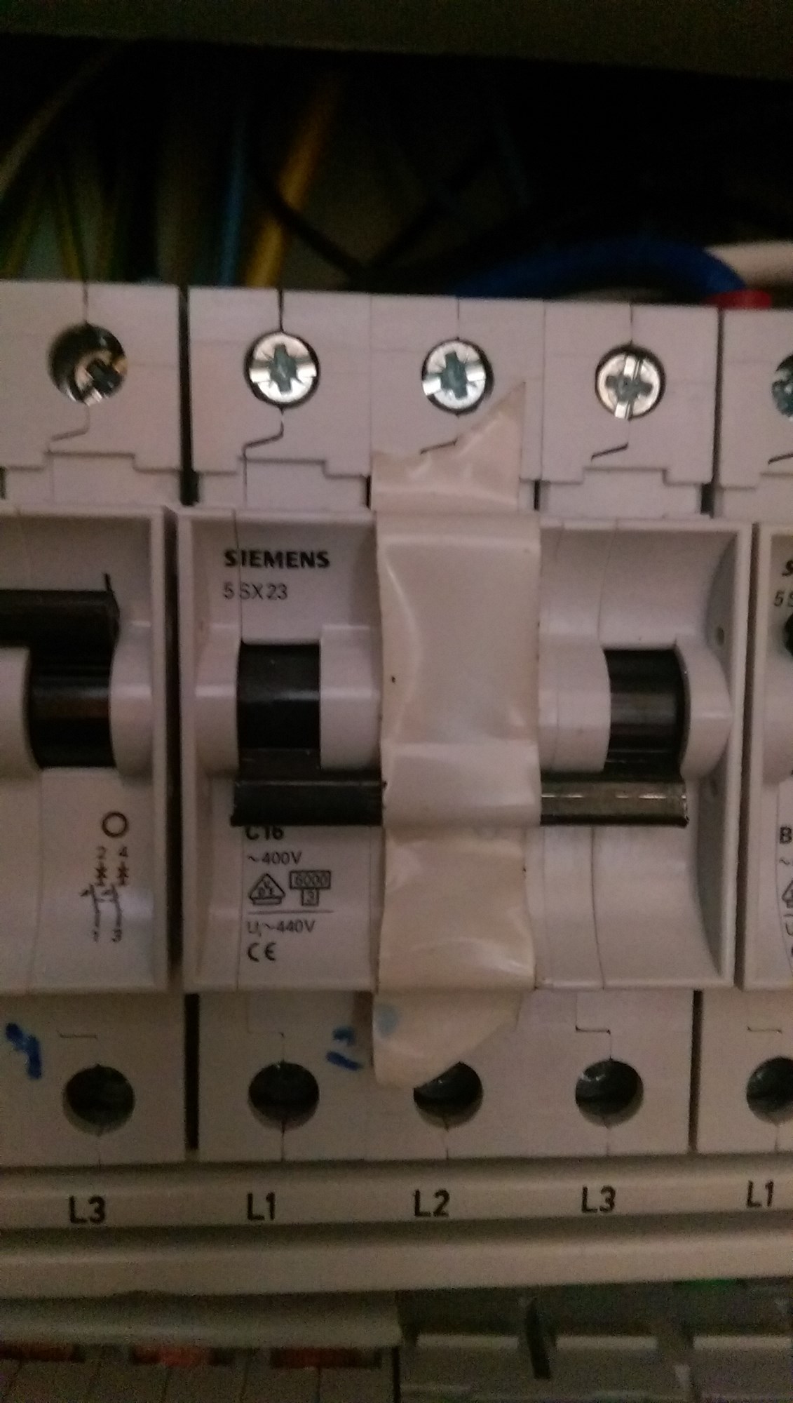 Hvilke sikring passer sammen med Siemens sikringer/faseskinne - IMAG1421.jpg - pwb
