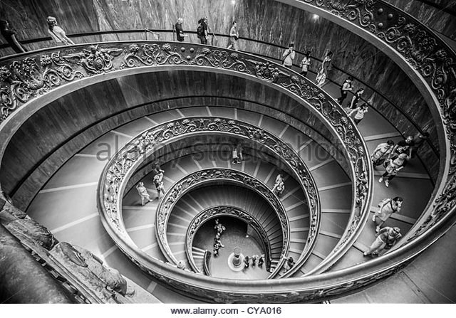 Planløsning, Ett plan, Betongelementer, Flatt Tak - round-stairs-cya016[hermit stairs].jpg - famadorian