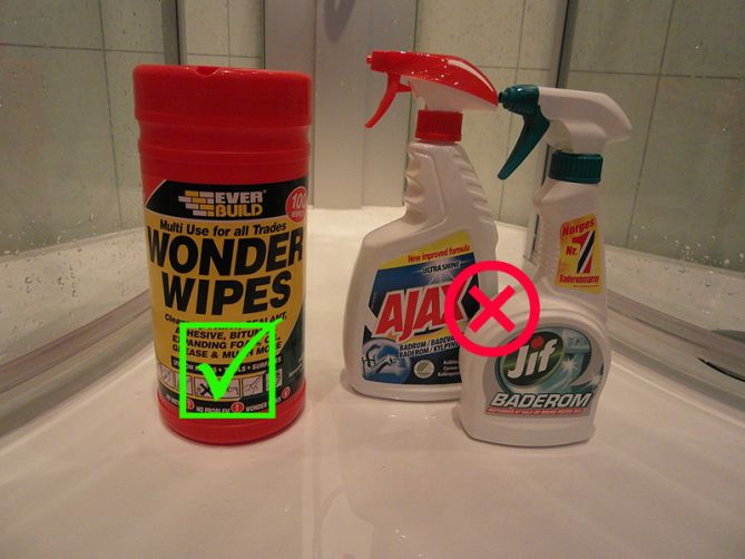 Hva rengjør du dusjveggene dine med - mitt beste TIPS ! - wonder.jpg - NilsG