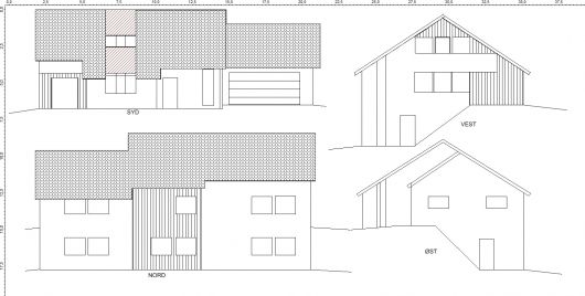 Jafo: Langt hus på Langhus - Trend3 - Fasader.jpg - Jafo