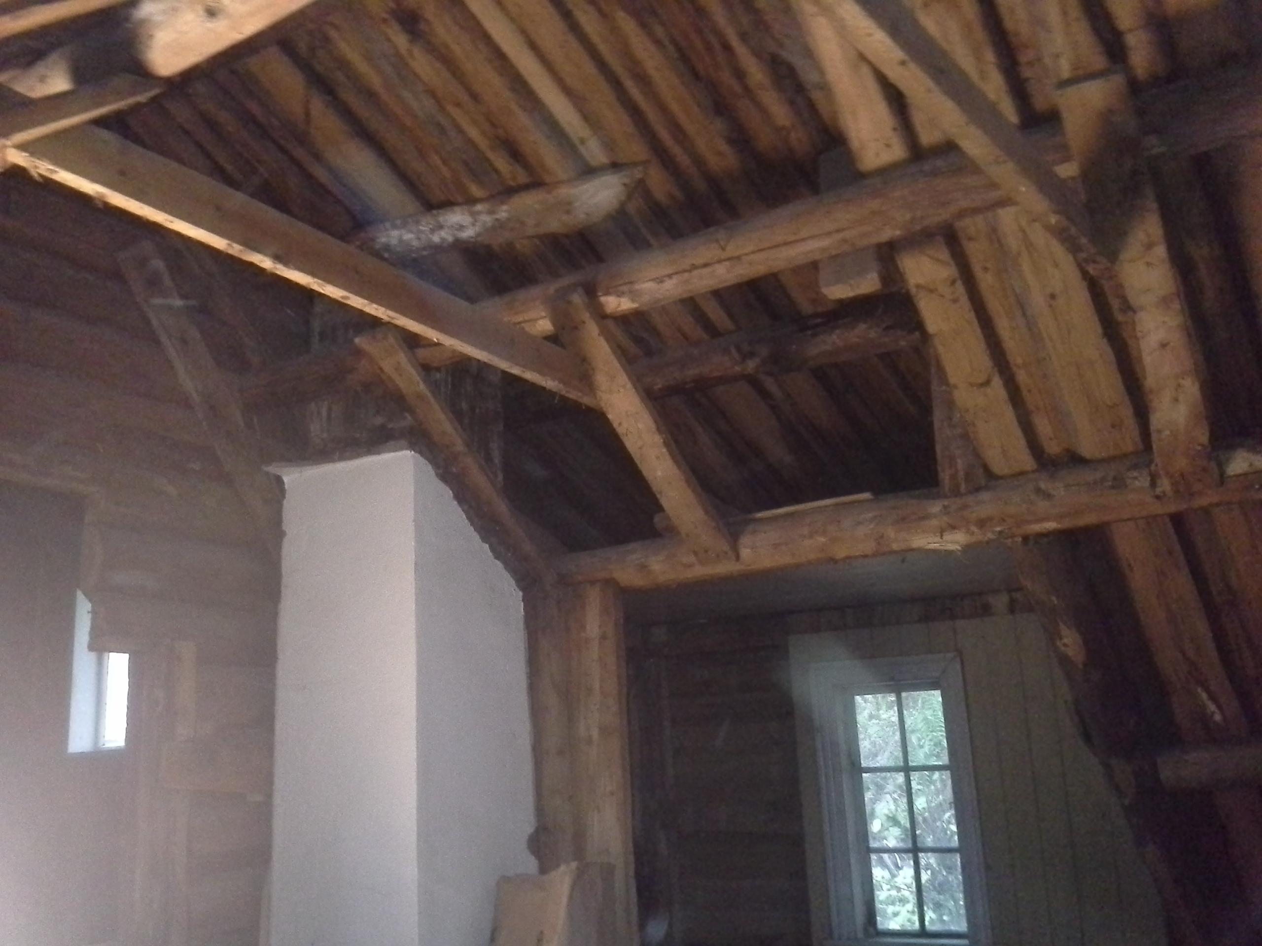 potet93: renovering av gammelt tømmerhus ca 1850 - 20131016_170142.jpg - potet93