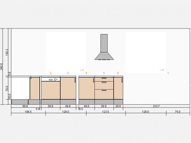 Hjelp til planlegging av IKEA kjøkken - vegg nord.jpg - steinarn