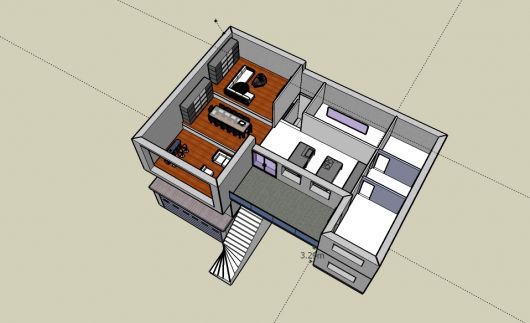innafør: I startgropa med prosjekt nytt hus (moderne funkis) - bilde3.jpg - innafør