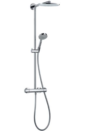 Moderne hus i Asker - HansGrohe Raindance AIR Showerpipe.jpg - OnlyOne