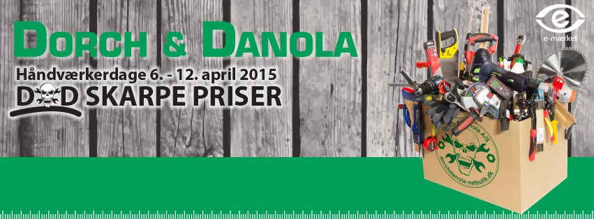 Dorch & Danola - Din verktøyleverandør på nett!  -  - Dorch & Danola A/S