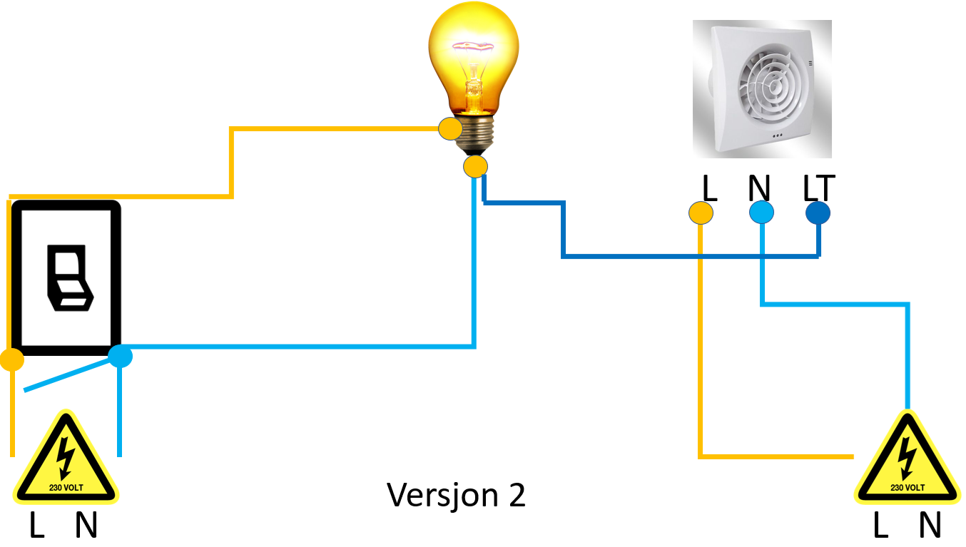 Koble en baderomsvifte  med fuktstyring og timer - baderomsvifte V2.png - Teesee