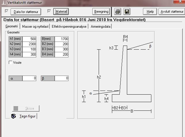 Armeringsnett i støttemur - hvilket? - Støttemur geometri.jpg - Fëanor