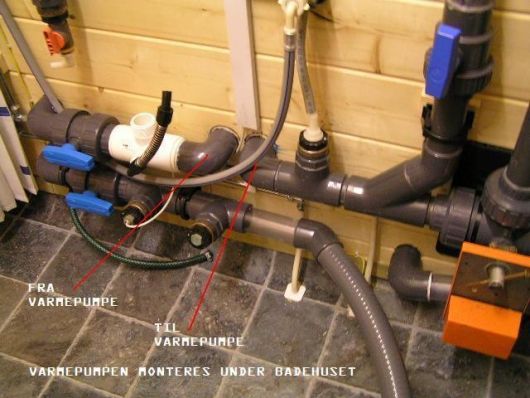 Koblet klart i pumpehuset for utvidelse til VP-oppvarming og varmeveksler og - 101.jpg - Bidda