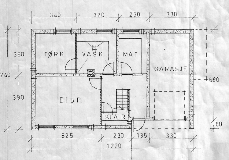 Ønsker Inspill på tilbygg/påbygg (fasade, planløsning, helhetlig løsning) - 1969-sokkel.PNG - gjelsvik