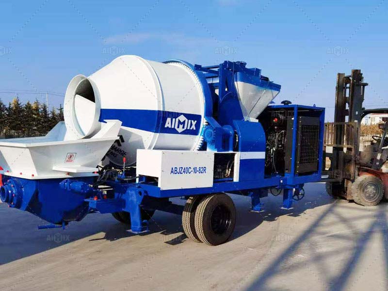 Har betongblandepumpen automatiserte funksjoner for enkel betjening? - concrete mixer pump indonesia.jpg - crusheraimixglobal