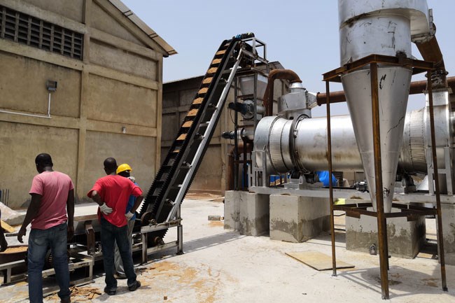 Uses from the Sawdust Charcoal Machine - Automatic Feeder of BST-05 Beston Sawdust Charcoal Making Machine Installed in Ghana.jpg - bestonmachinery