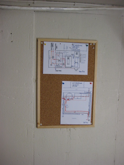 Bidda: Ut med oljefyr og inn med væske-vann varmepumpe eller..... - 09-09-09 tavle.jpg - Bidda