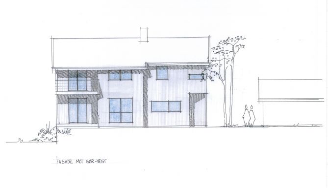 Her er tegninger til vårt nye hus - innspill ønskes - f_fasade_sorvest.jpg - tmkv