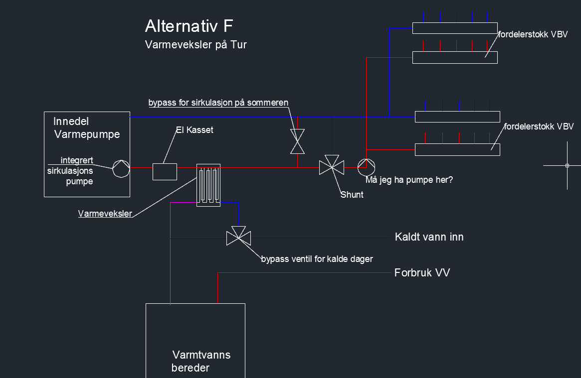 Oppsett for luft vann varme pumpe med varmevekslere til eksisterende VV bereder - varmesystem F.png - henrikr