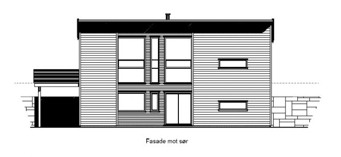 Hus-mor: Huset vi skal bygge - vårt husprosjekt - fasade1.jpg - hus-mor