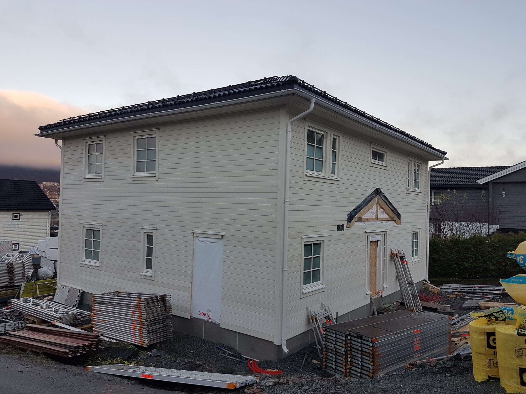 Bygger nytt hus: abchus Adele i Drammen -  - Michael Scofield