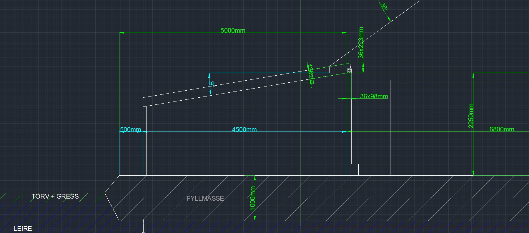 Spørsmål og tips til påbygg/carport på garasje. - garasjepaabygg.jpg - m.skinnes