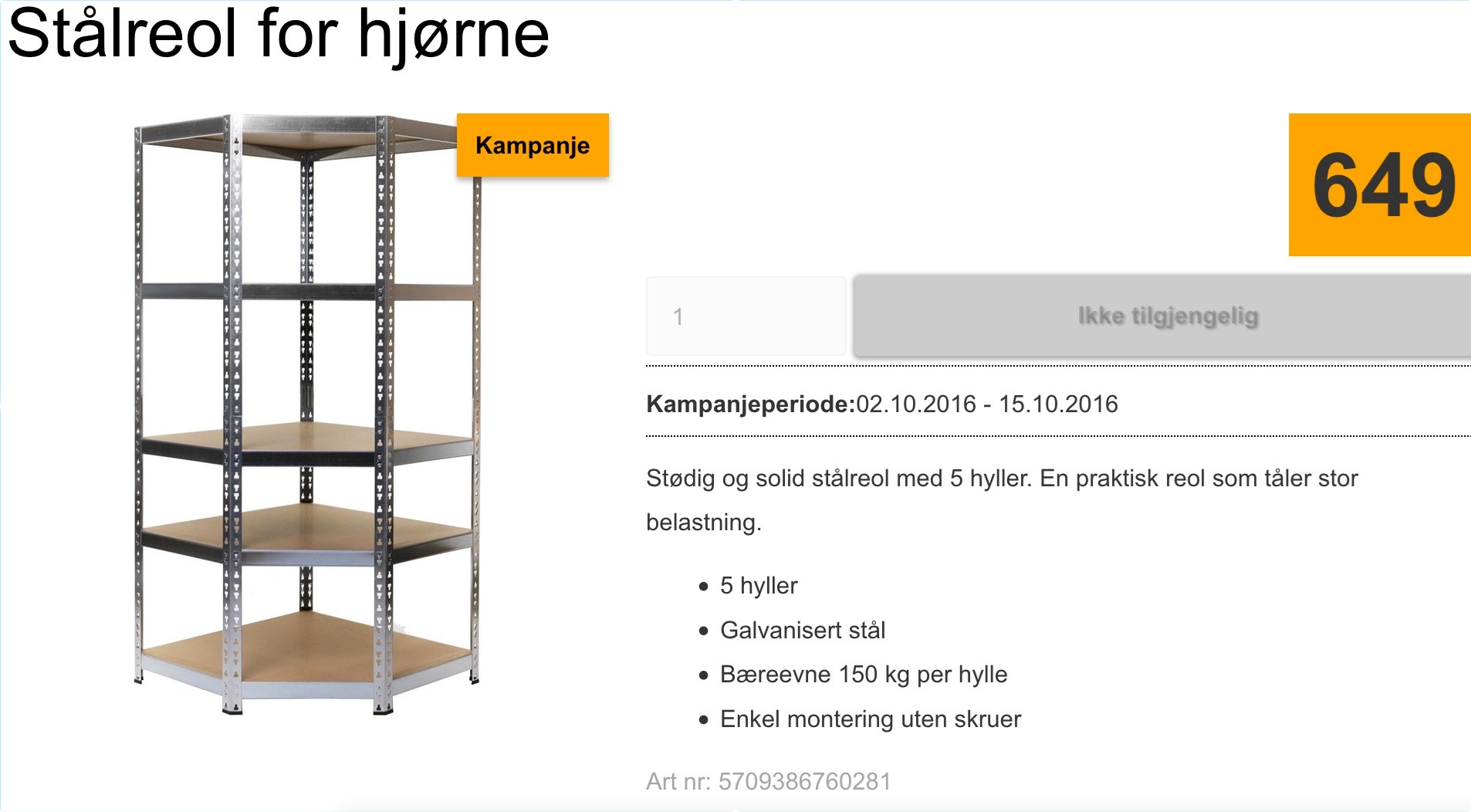 Hyllesystem fra COOP EXTRA - elendig kvalitet eller solid?? - 1.jpg - DonThomaso