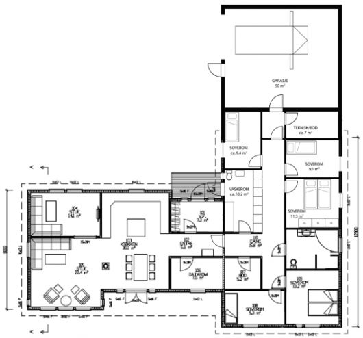 Hus på ett plan for familie på 6 - RmG09.jpg - HansO