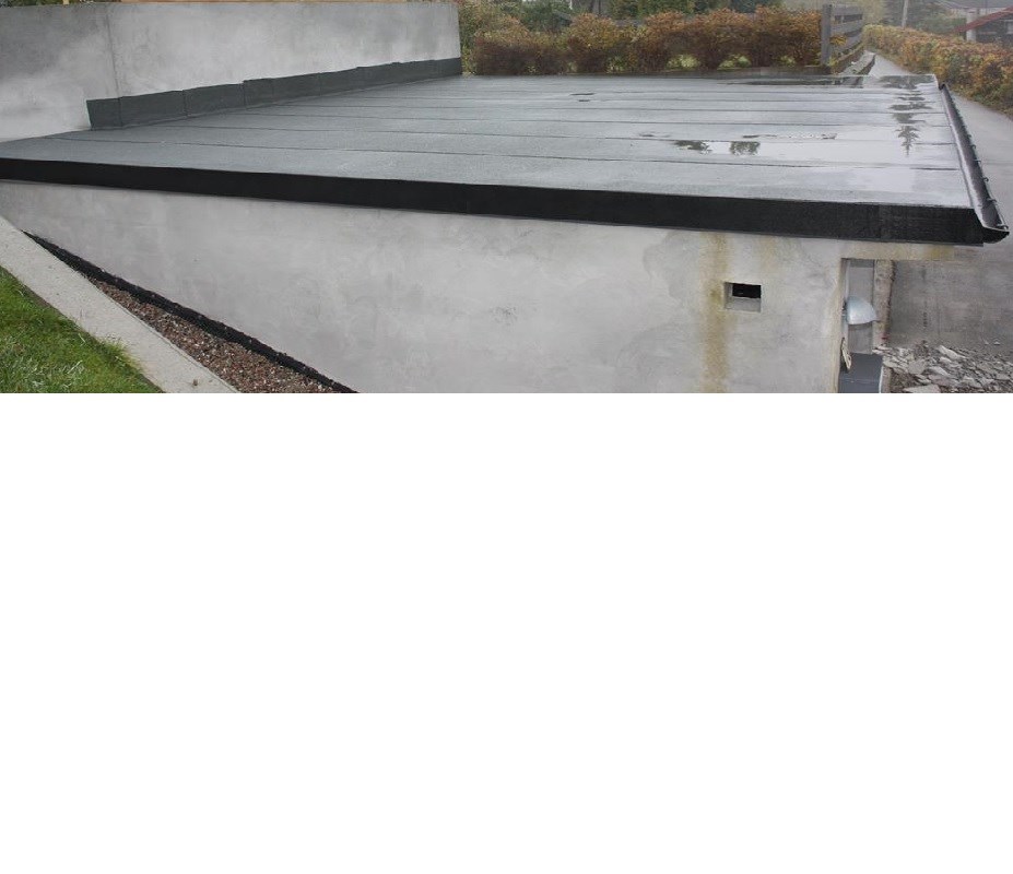 Vanntett dekke til flatt garasjetak av betong - membran2.jpg - _marius