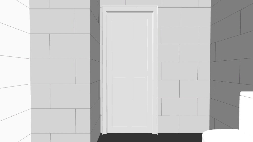 Forehåndsbefaring avviksrapport - Bad - helning mellom dørlist og vegg.jpg - Anonym