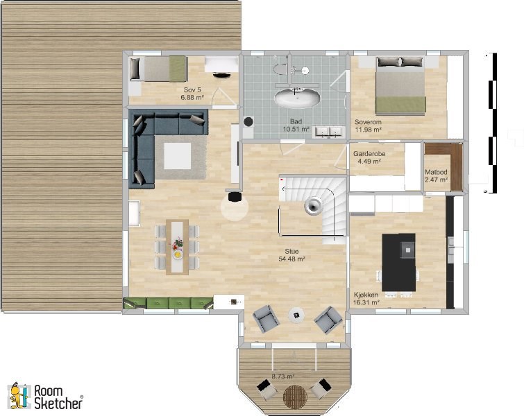 Innspill på planløsning - RoomSketcher Level Image2.jpg - Lien123