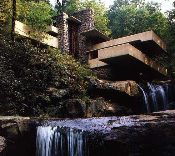 Arkitektur : Tradisjonelt utseende eller moderne - fallingwater-2.jpg - incognito