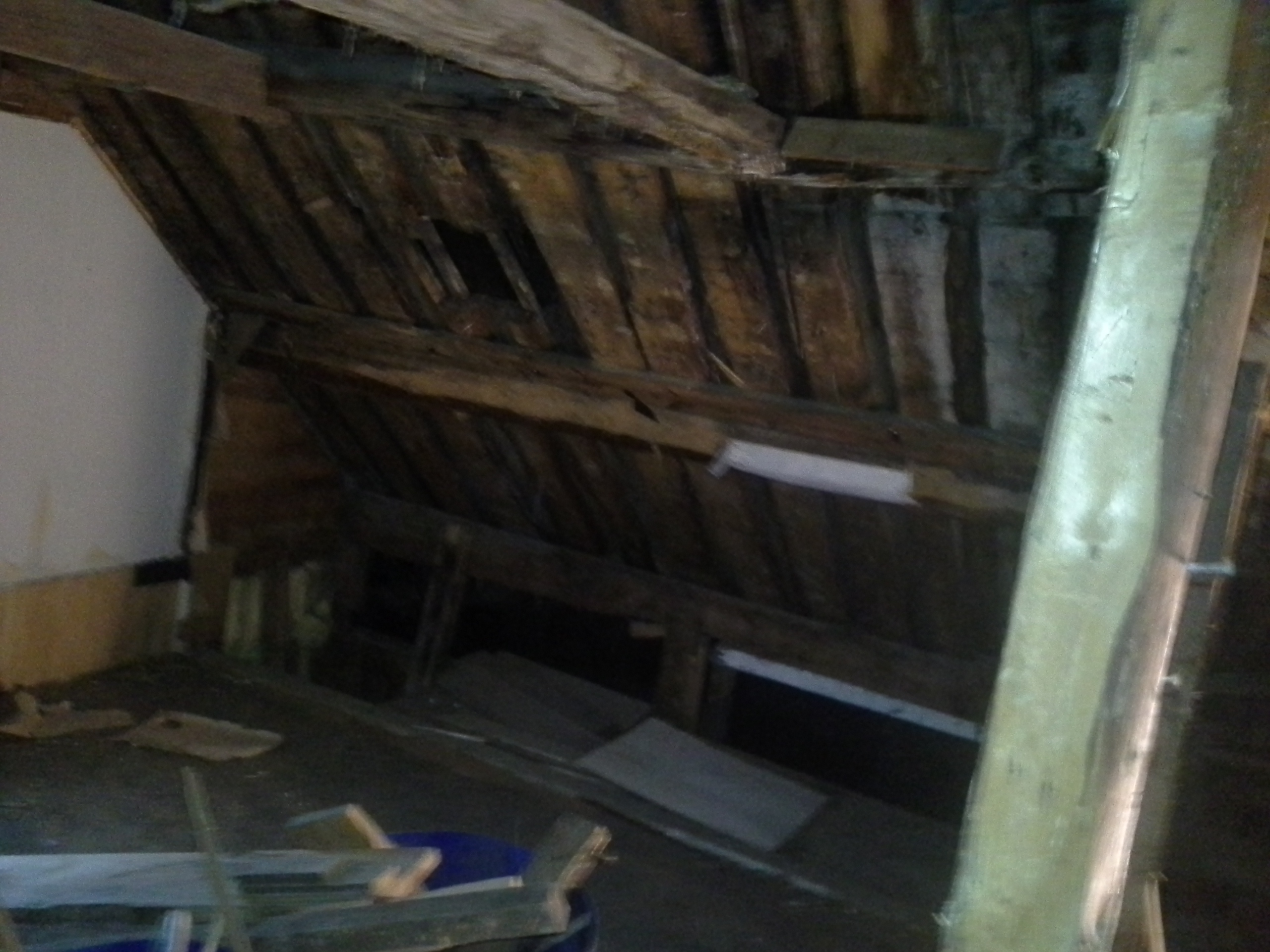 potet93: renovering av gammelt tømmerhus ca 1850 - 20131016_165907.jpg - potet93