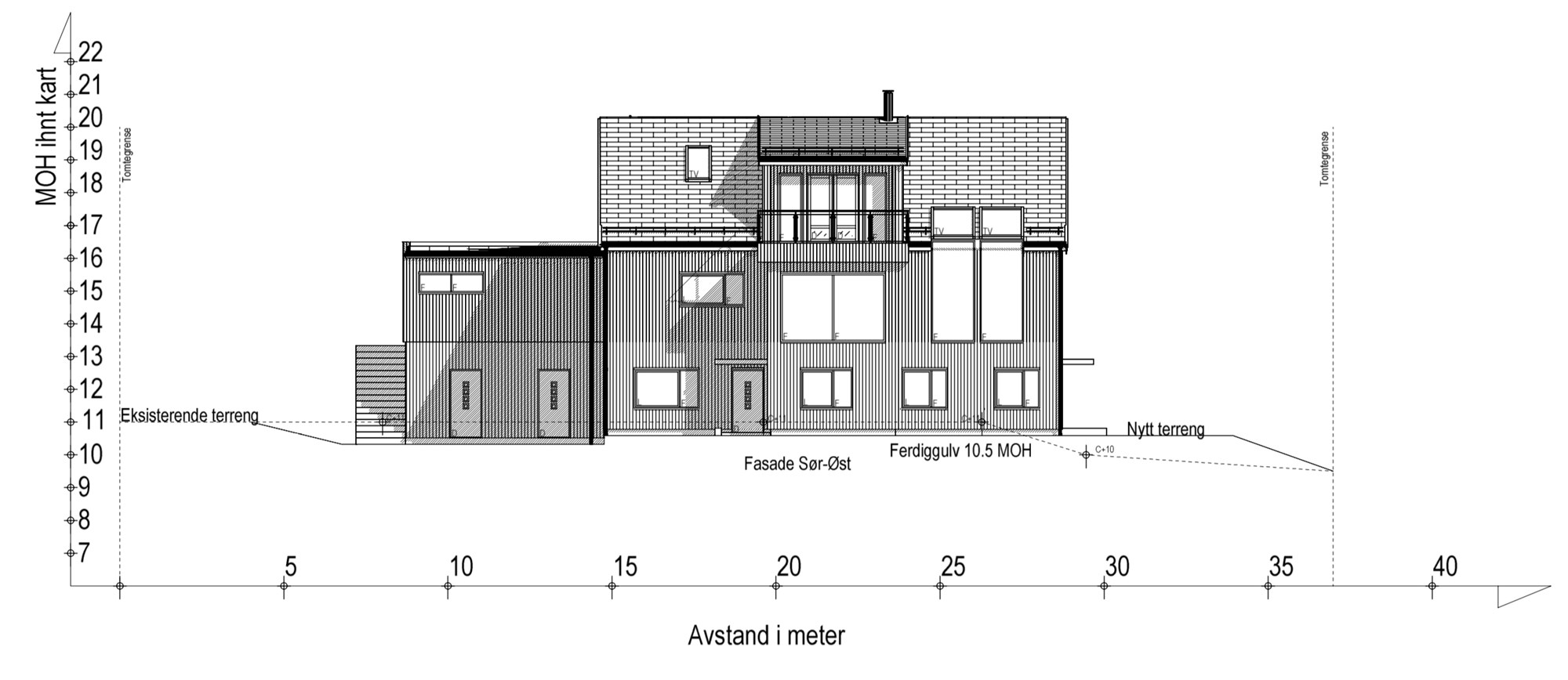 Et hus og et hjem - Fasade sør.jpeg - disch
