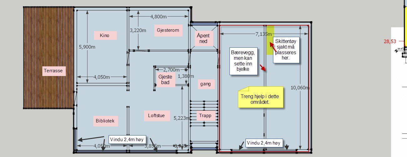 Inspill til planløsning i moderne hus - 3plan.jpg - innafør