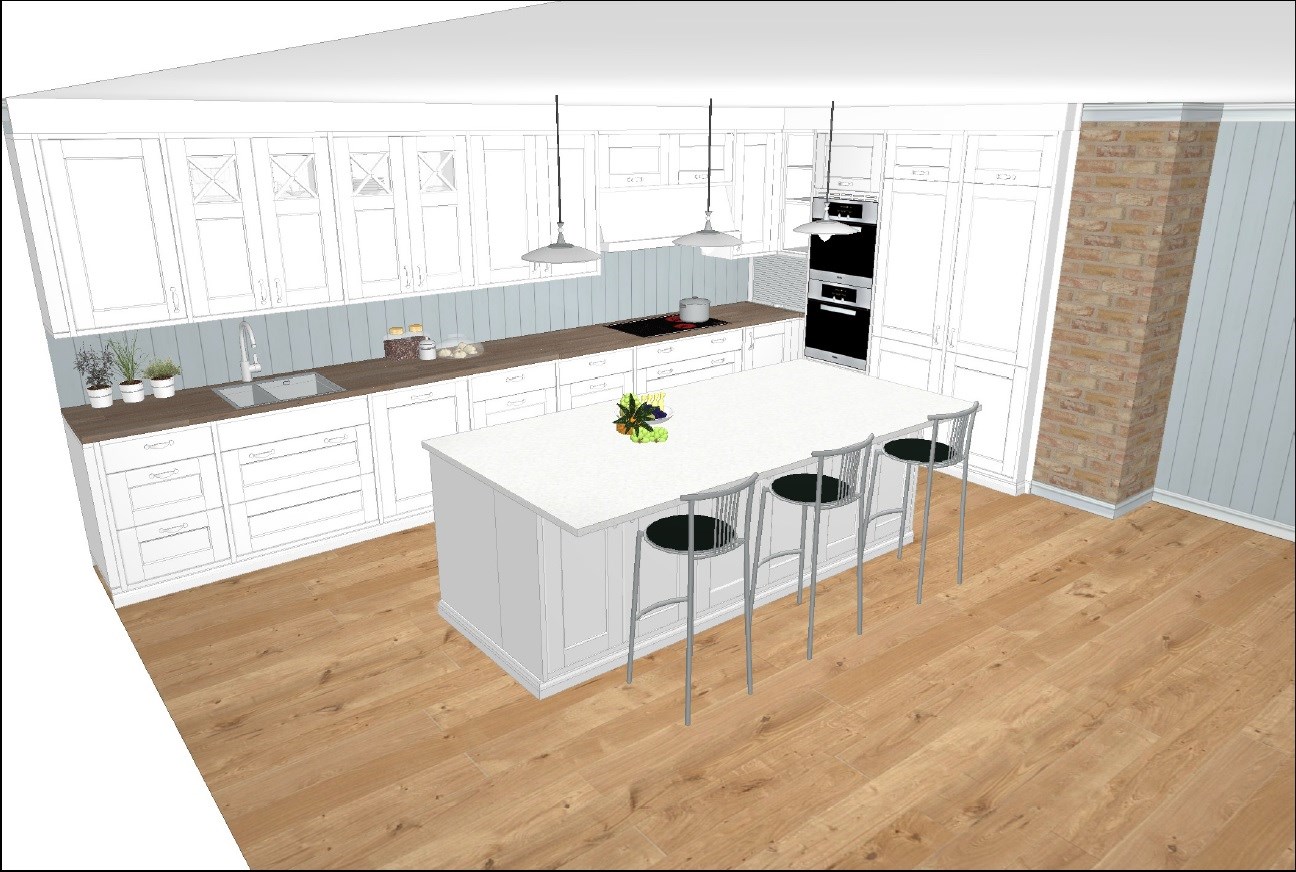 Innspill på vår kjøkkenløsning - kjøkken 1.jpg - byggefruen
