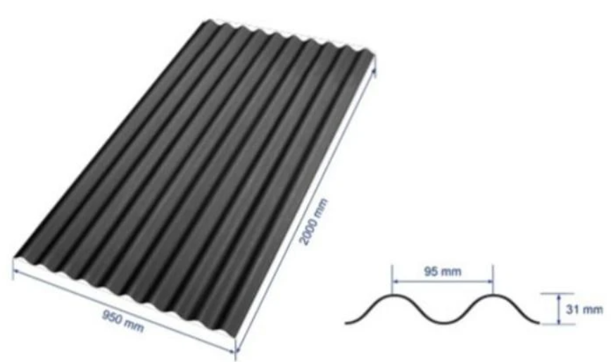 Takplater - hvilket materiale? (Mulig asbestholdig) - Corrugated-bitumen-roofing-sheet.PNG - SnakeBay