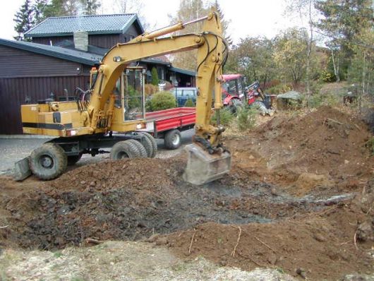 Utgraving pågår, oktober/november 2003. - 2.jpg - Bidda