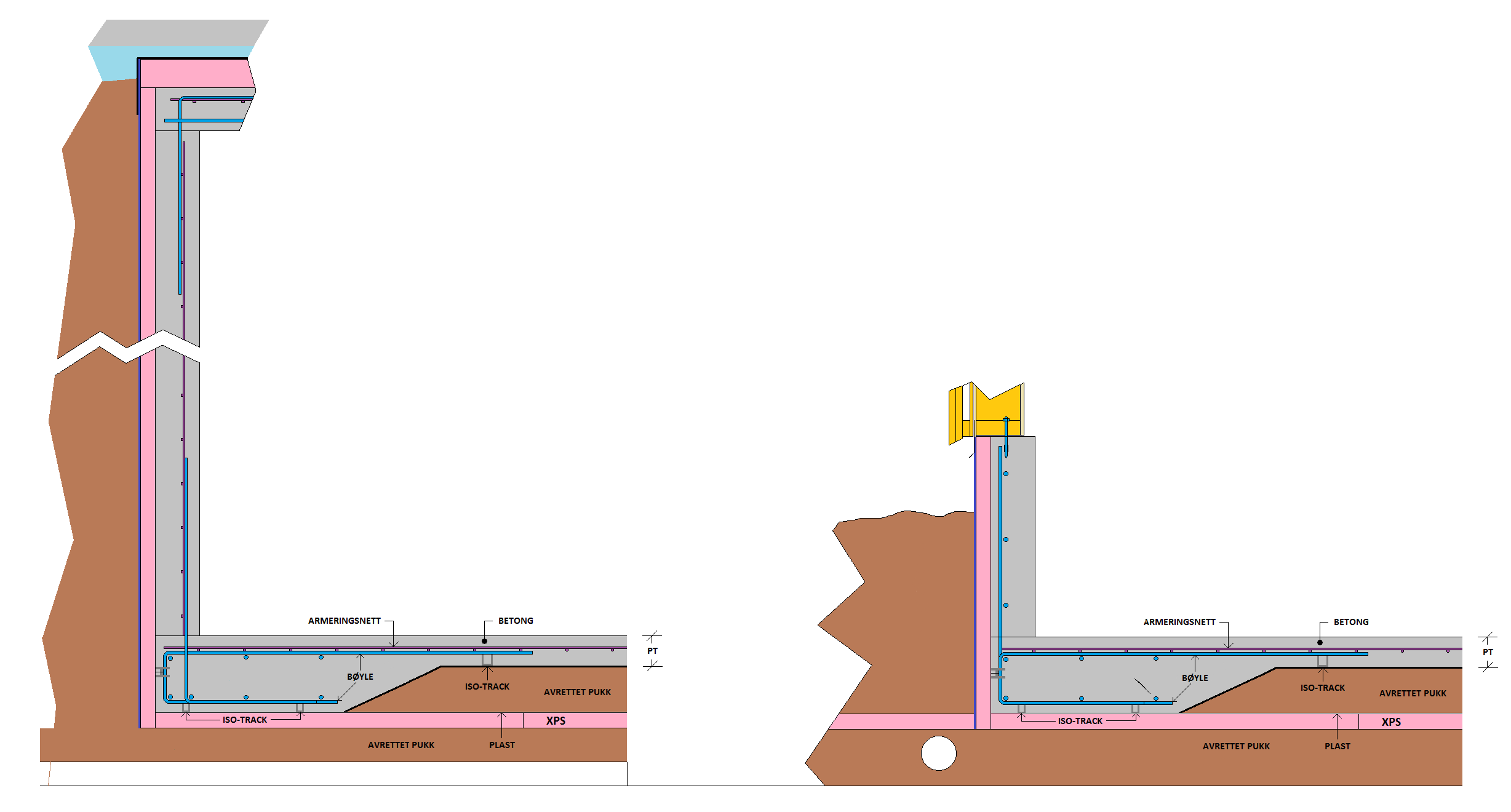 Isolasjon og forskaling i forbindelse med garasjeplate - Såle + +.png - hoha