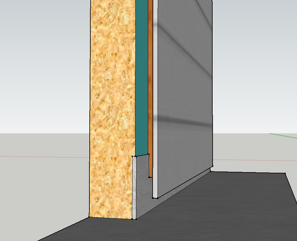 Slik bygger du det perfekte kjølerommet - snitt skisse vegg.PNG - Thermocold