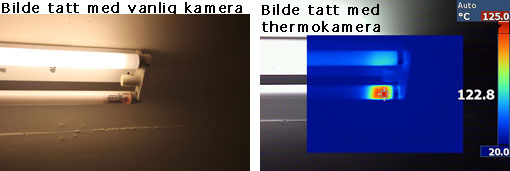 Svidd lysarmatur - skal det være sånn?? - defekt_lysrør.jpg - datagutten
