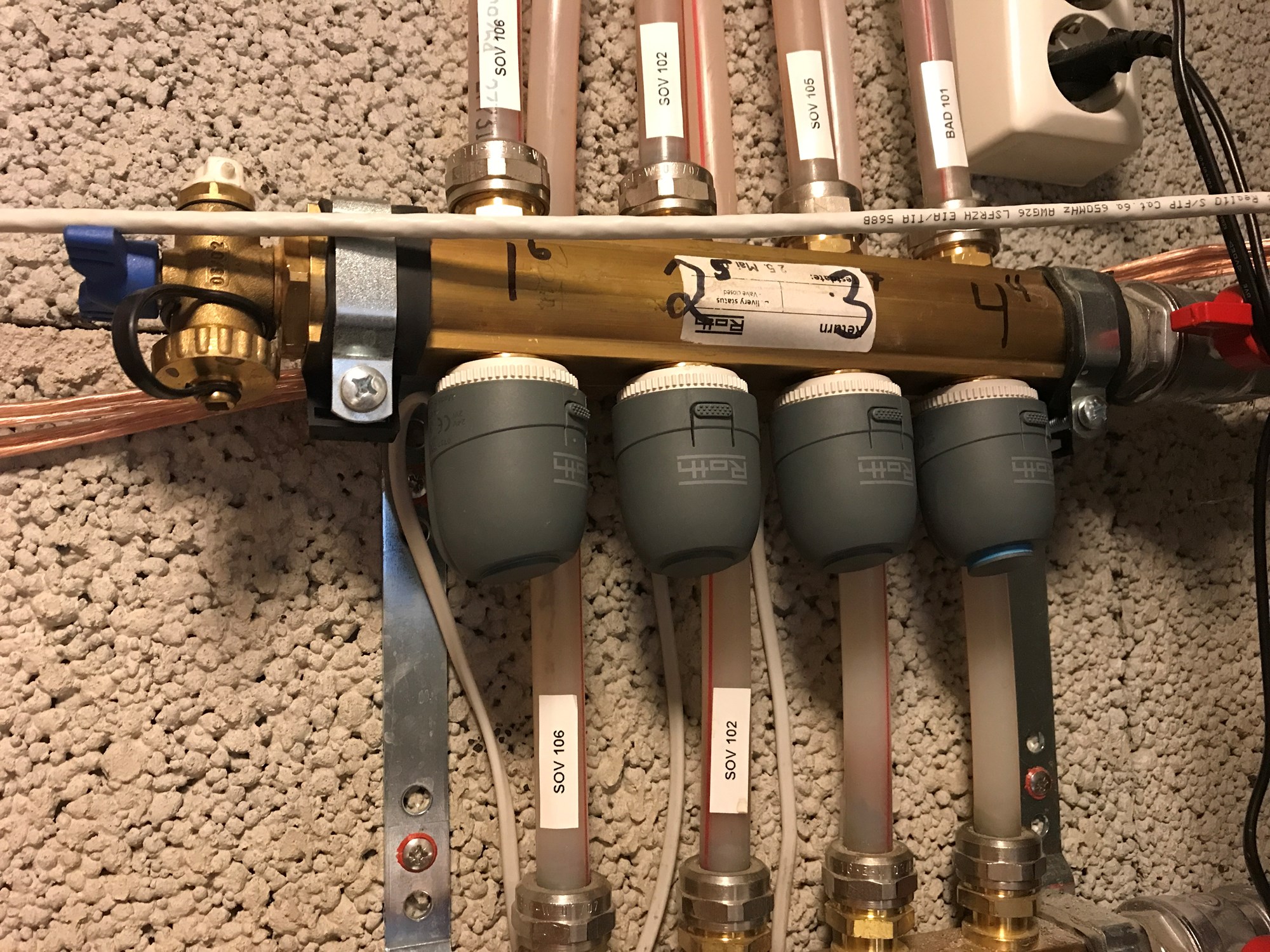 Ny Roth Touchline på gammel fordelerstokk - ByggeBolig