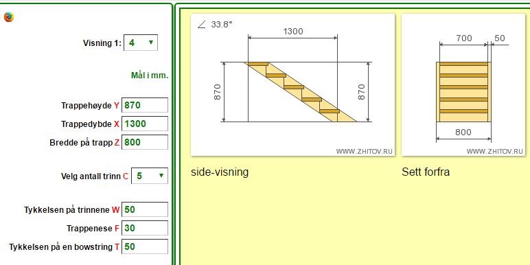 Bygge trapp selv i et vanskelig rom - Trappeberegning.JPG - Iselinsj