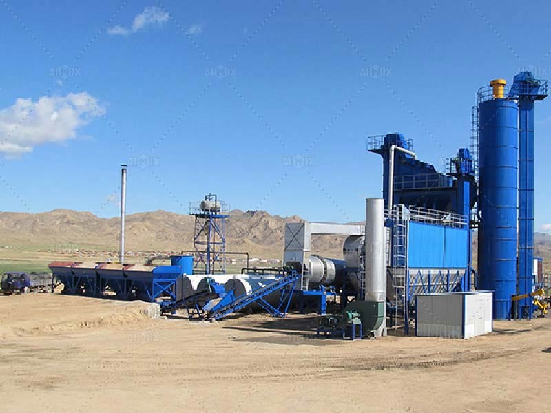 Are There Immediate Steps to Reduce Asphalt Mix Plant Downtime? - asphalt batch mix plant in Mongolia.jpg - Eris Qin