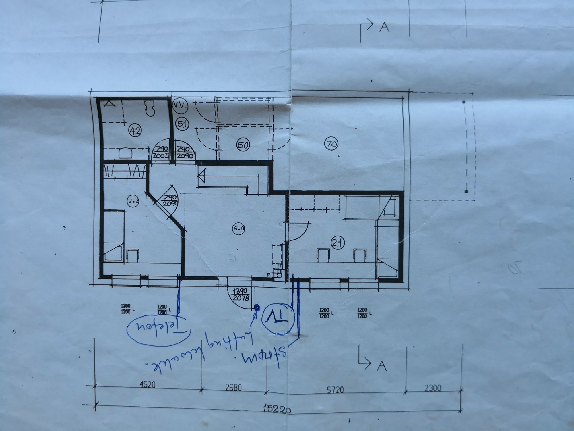 Etablere utleie i sokkel, flytte på vegger og legge inn kjøkken - Original plantegning.jpg - Markusj