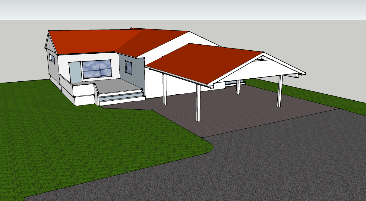 Carport dimensjonering - Carport skisse1.png - Sivertsen