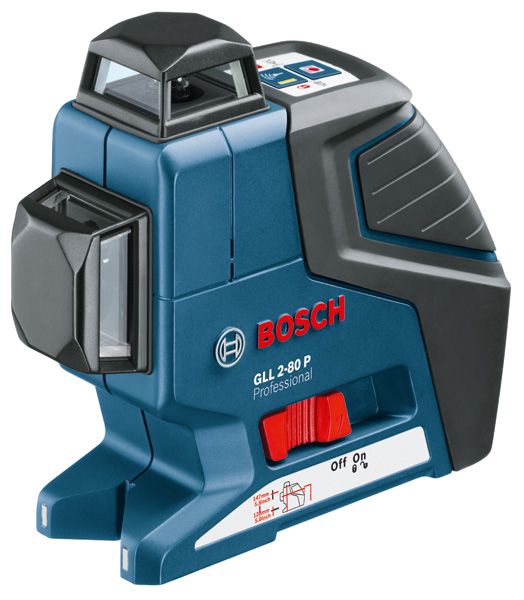 Bosch GLL 2-80 P Linjelaser + Universalholder BM 1 + Lasermottaker LR 2 - GLL2-80P.jpg - Passat35i