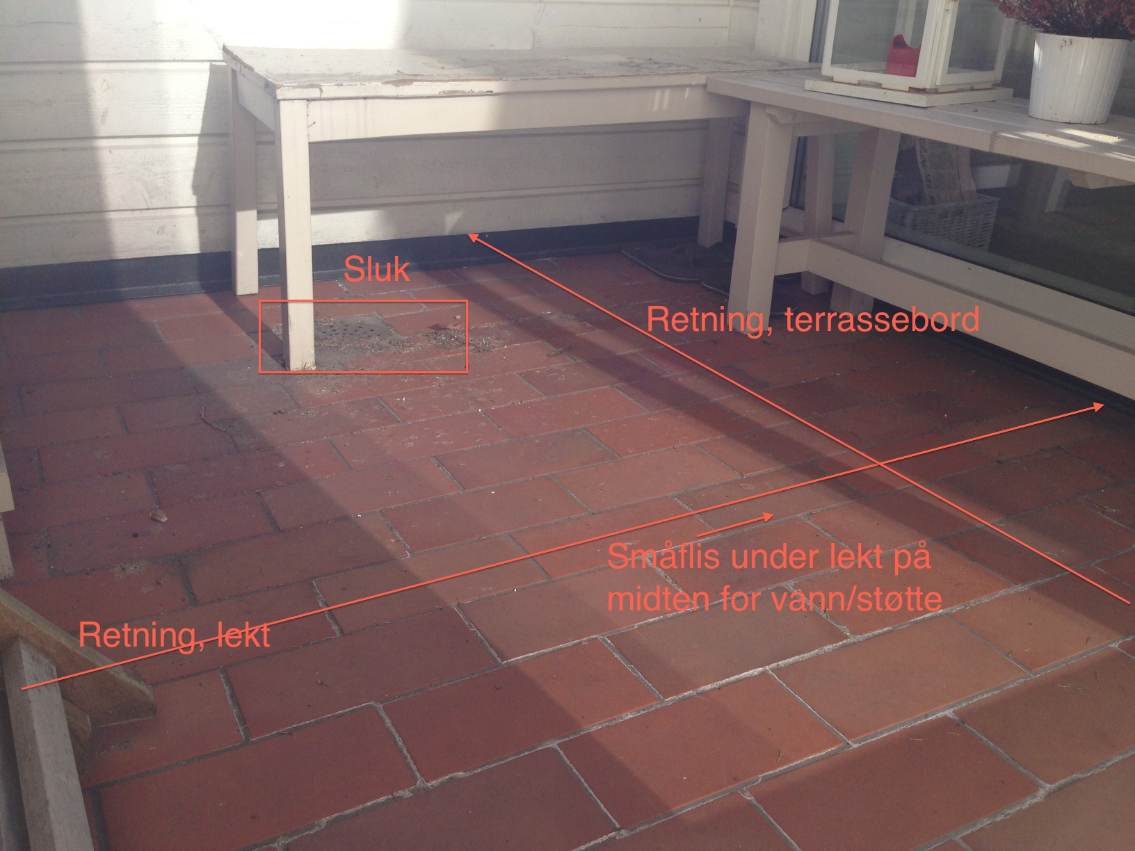 Legge terrassebord på terrasse med fliser - bilde.JPG - Bayas