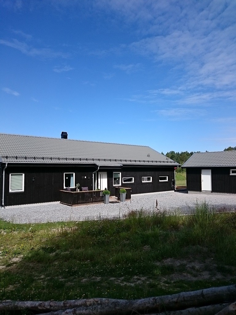 Villa Merete: Vi bygger alt på et plan med Rørvikshus -  - Villa Merete