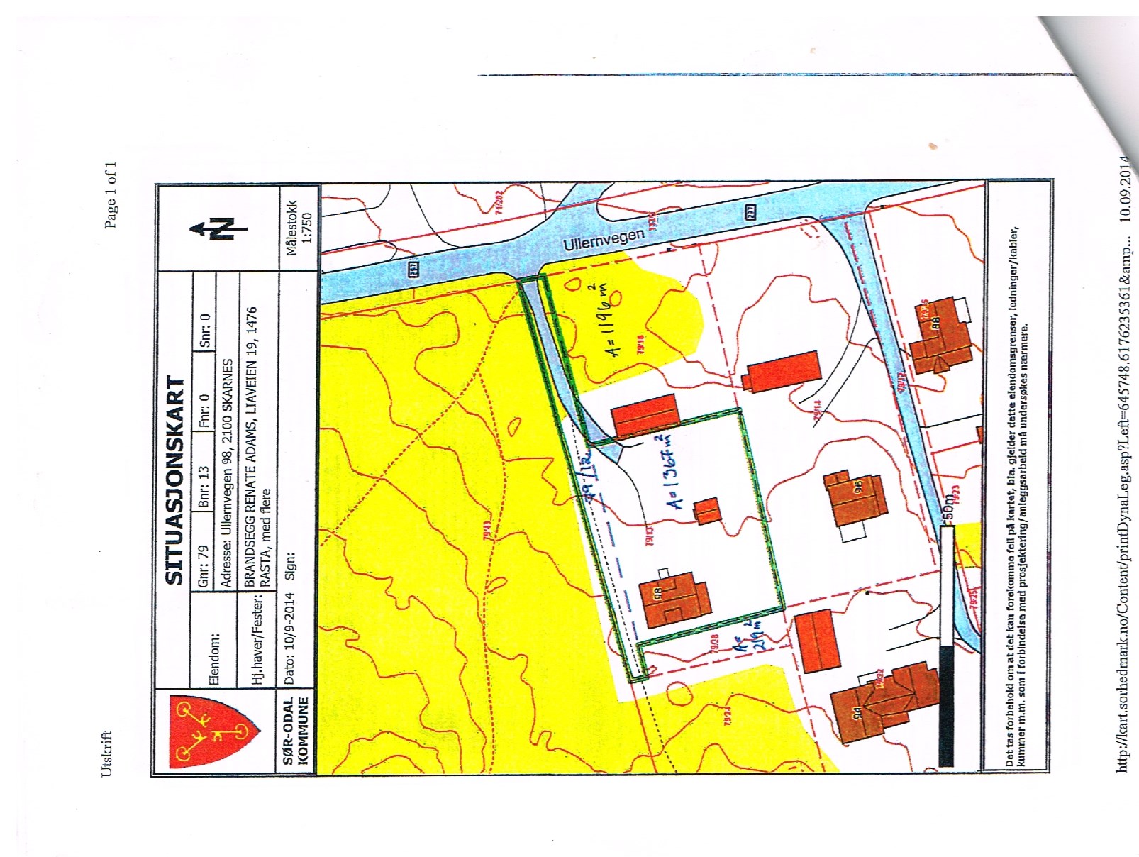 Er det Tinglysning eller gamle skyddelingsforretninger som ikke er tinglyst som gjelder.? - kommunen stippling.tiff - Heioghopp