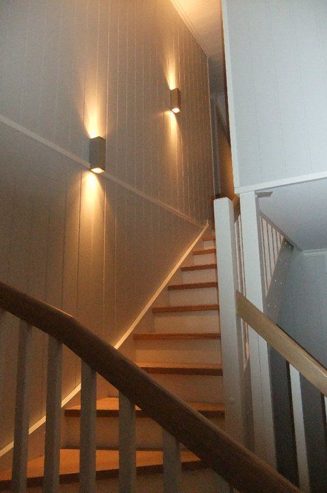 Hvilken lampe skal vi velge i trappen? - lampertrapp.jpg - molly83