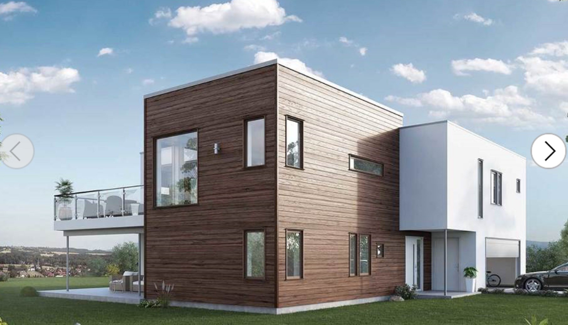 Innspill på planløsninger til Blink Hus varianten ``Haugesund`` - Haugesund Fasade side.jpg - bjornflem