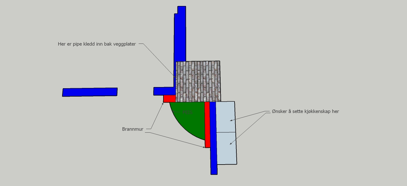 Er det kun selve pipeløpet man ikke kan kle inn/dekke til? - Detalj brannmur og pipe.jpg - Pirium