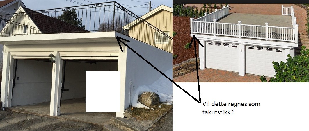 Flatt tak som også er terrasse, teller utstikk som takutstikk - takutstikk.jpg - eehgil